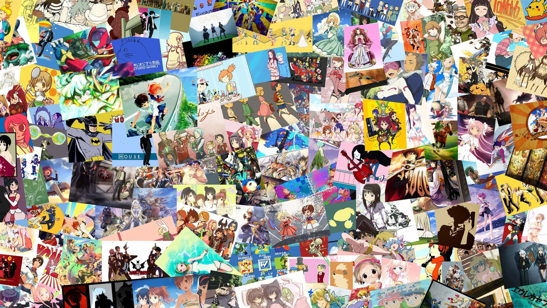 Collagede Shoujo Vsco Para Portátil Fondo de pantalla