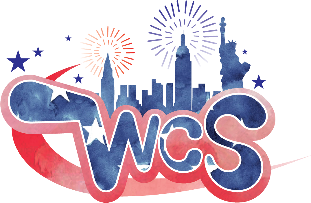 W C S Fireworks City Silhouette Logo PNG