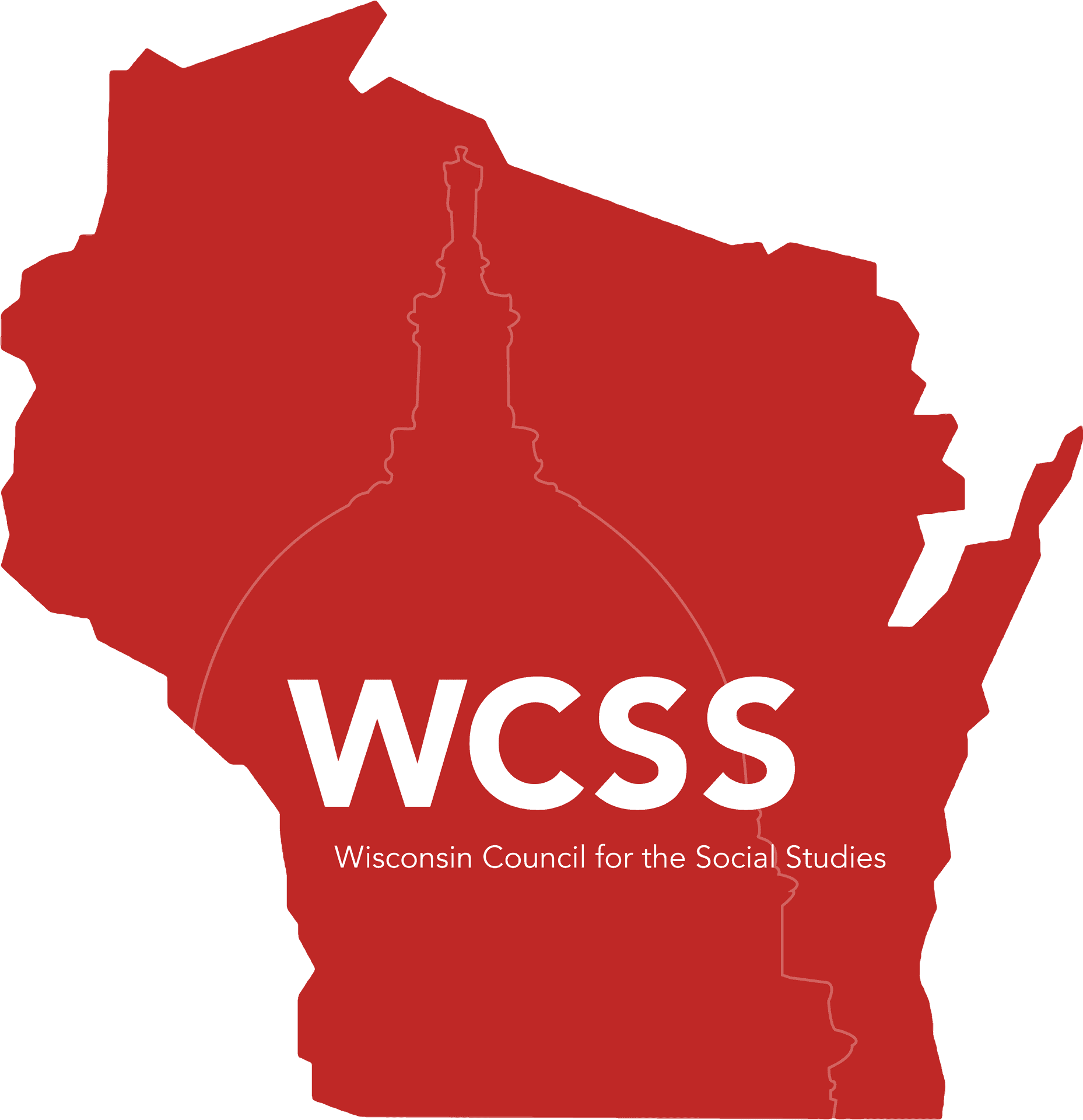 W C S S Wisconsin Map Logo PNG