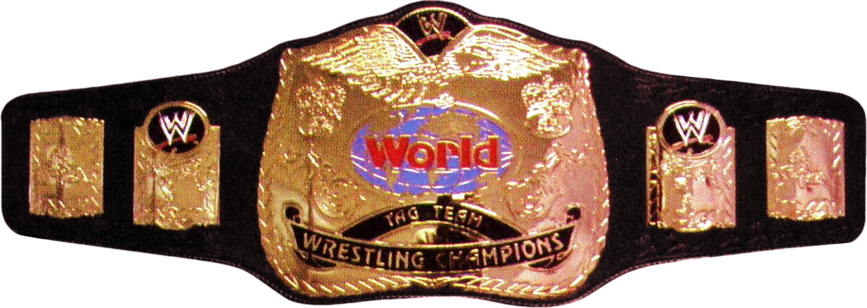 W W E World Tag Team Championship Belt PNG