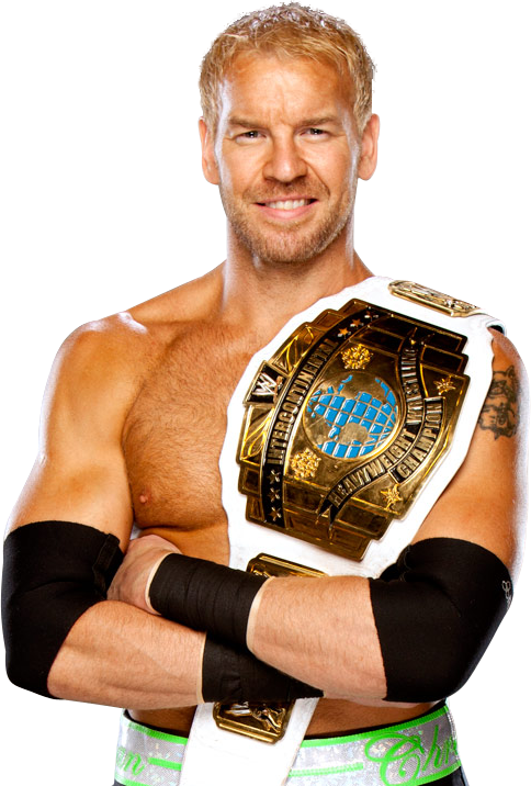 W W E_ Champion_ Posing_ With_ Belt PNG