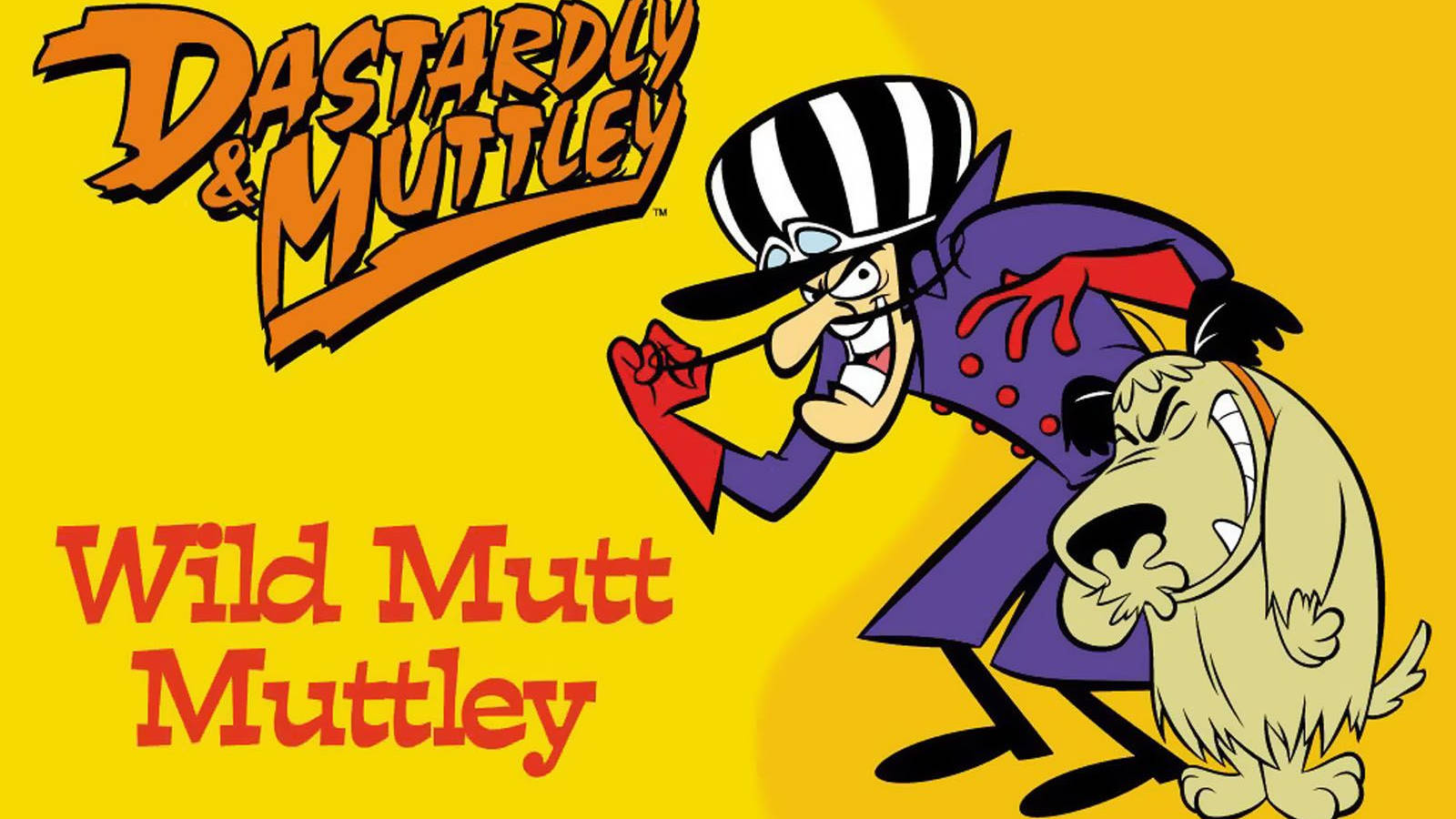 Wacky Races Wild Mutt Muttley er et livligt og farverigt tapet. Wallpaper