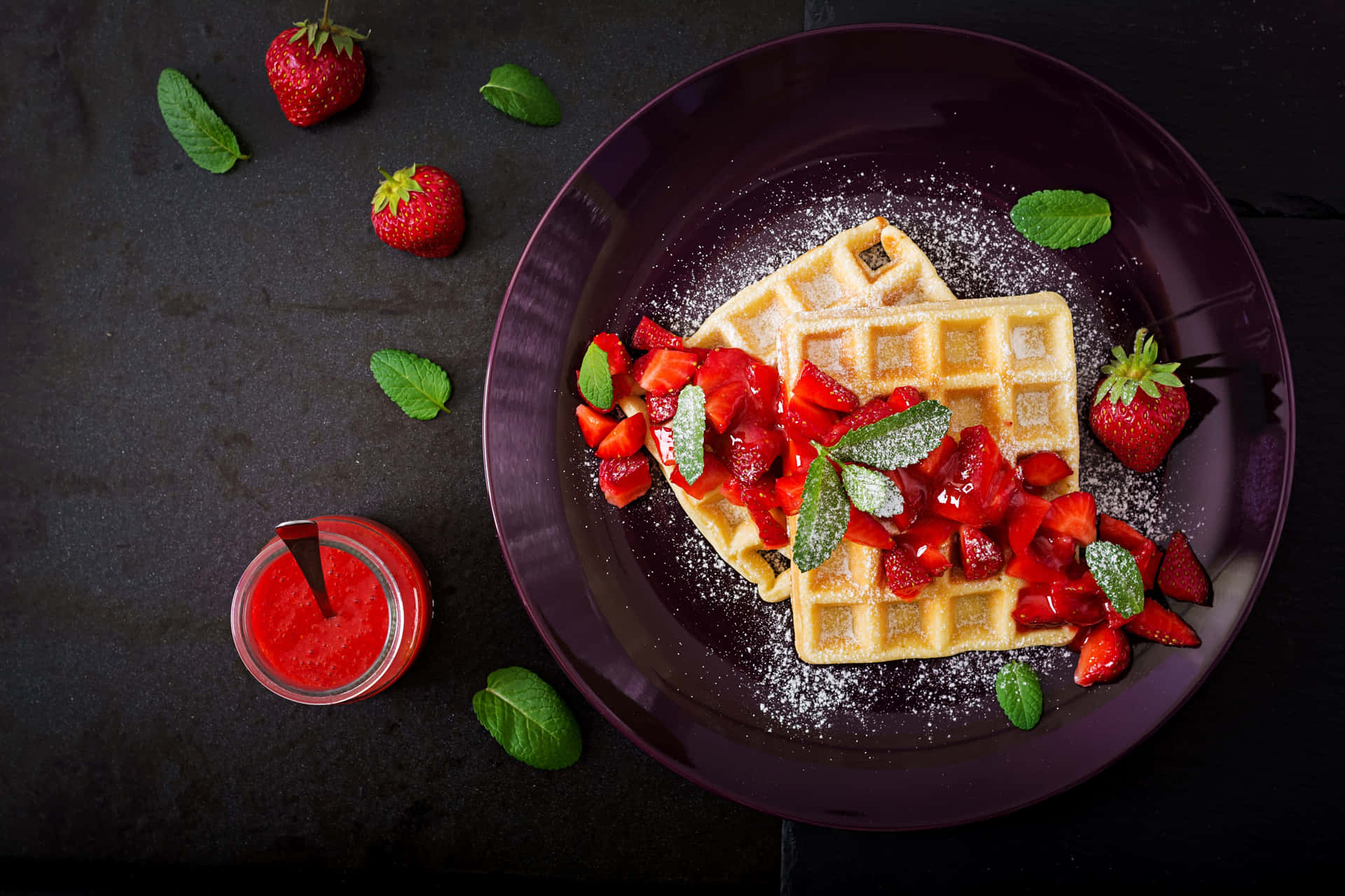 Enjoy delicious waffles any day of the week