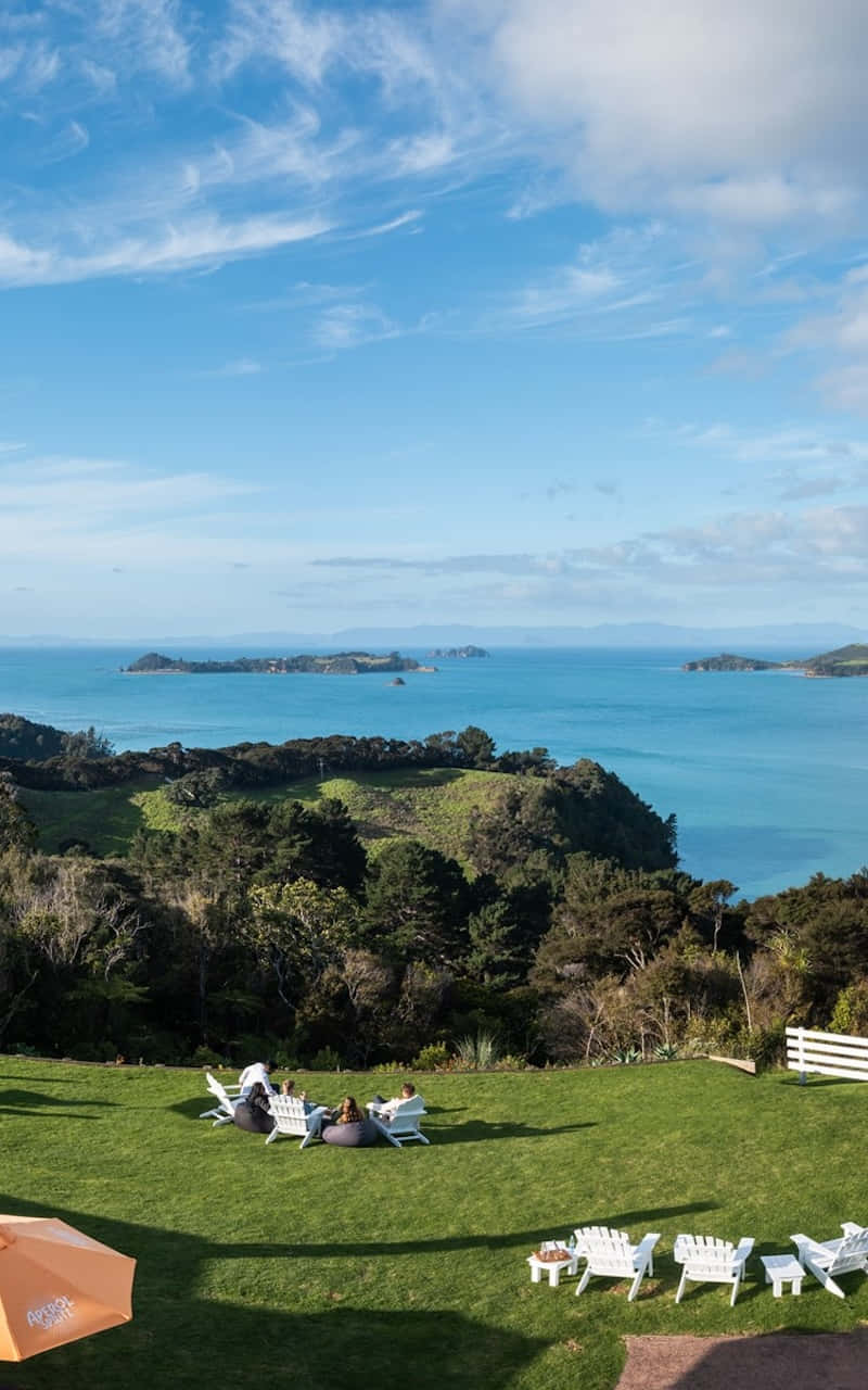 Waiheke Island Relaxation View Wallpaper