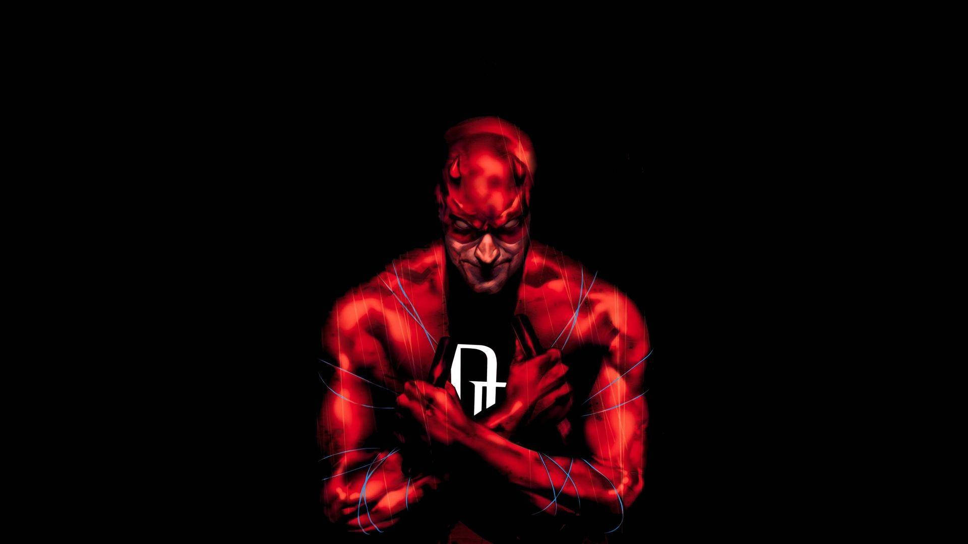 Wakanda Forever Pose Of Daredevil Background