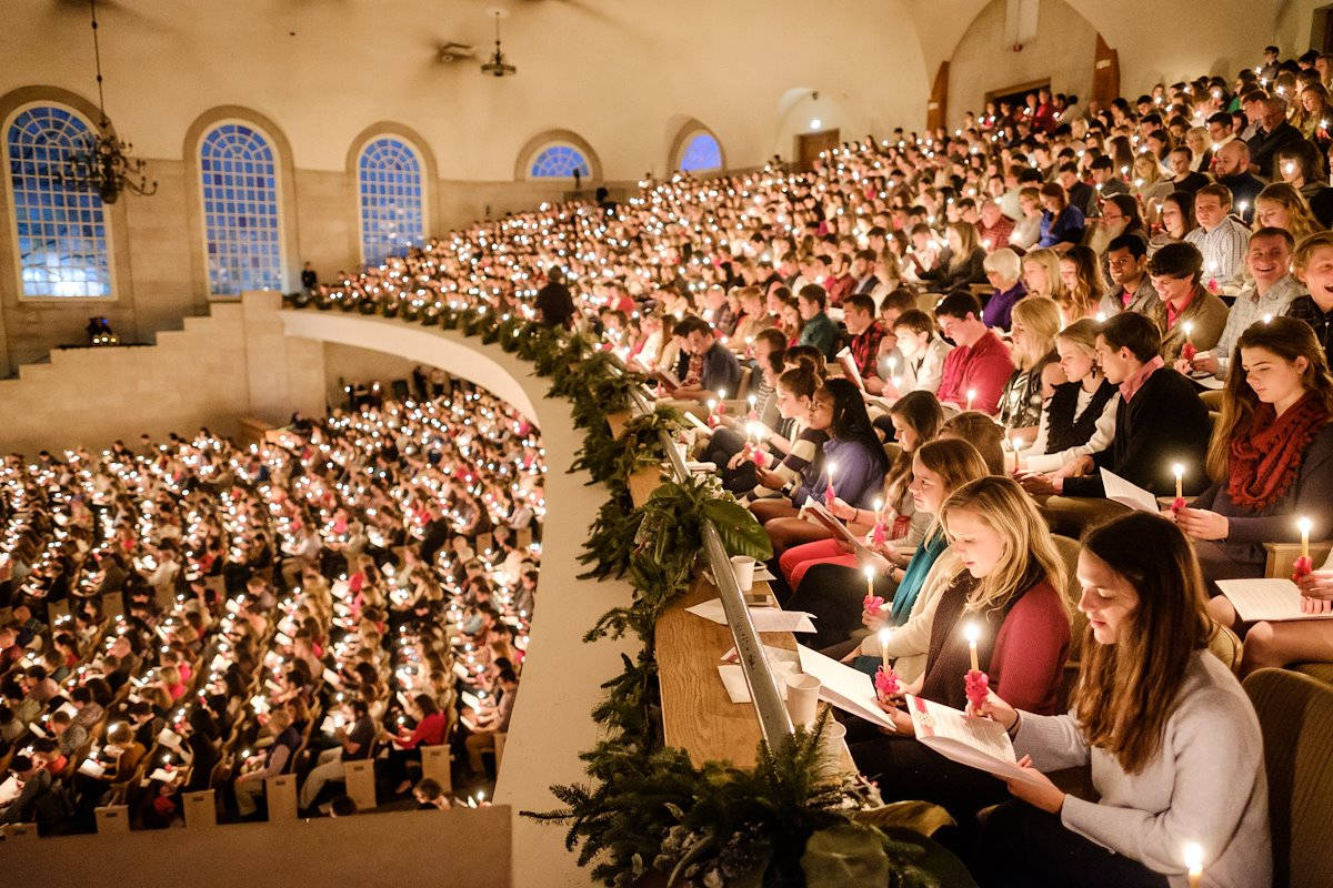 Ved Wake Forest University Lovefeast Services Wallpaper Wallpaper