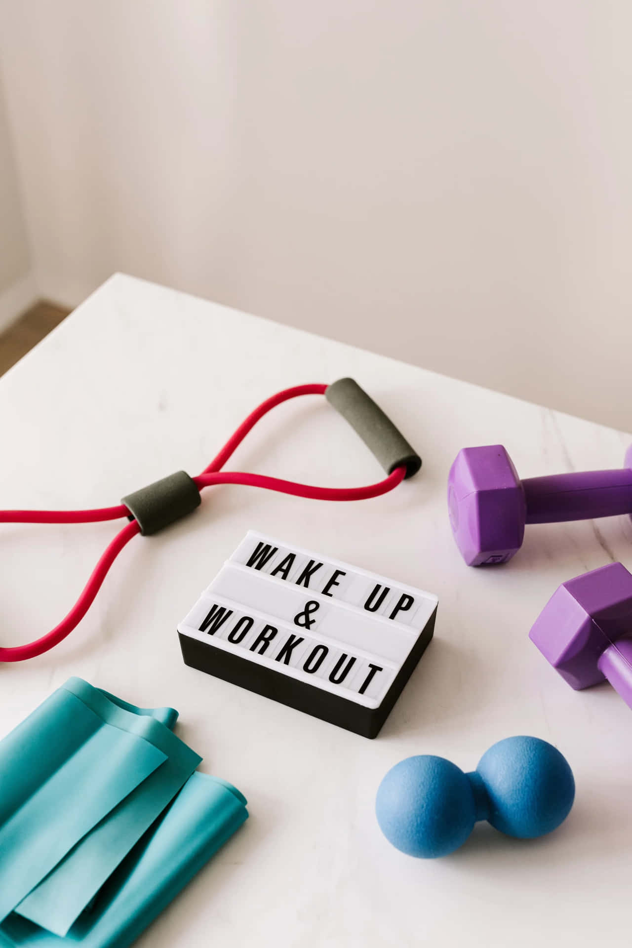 Wake Up Workout Motivatie Achtergrond