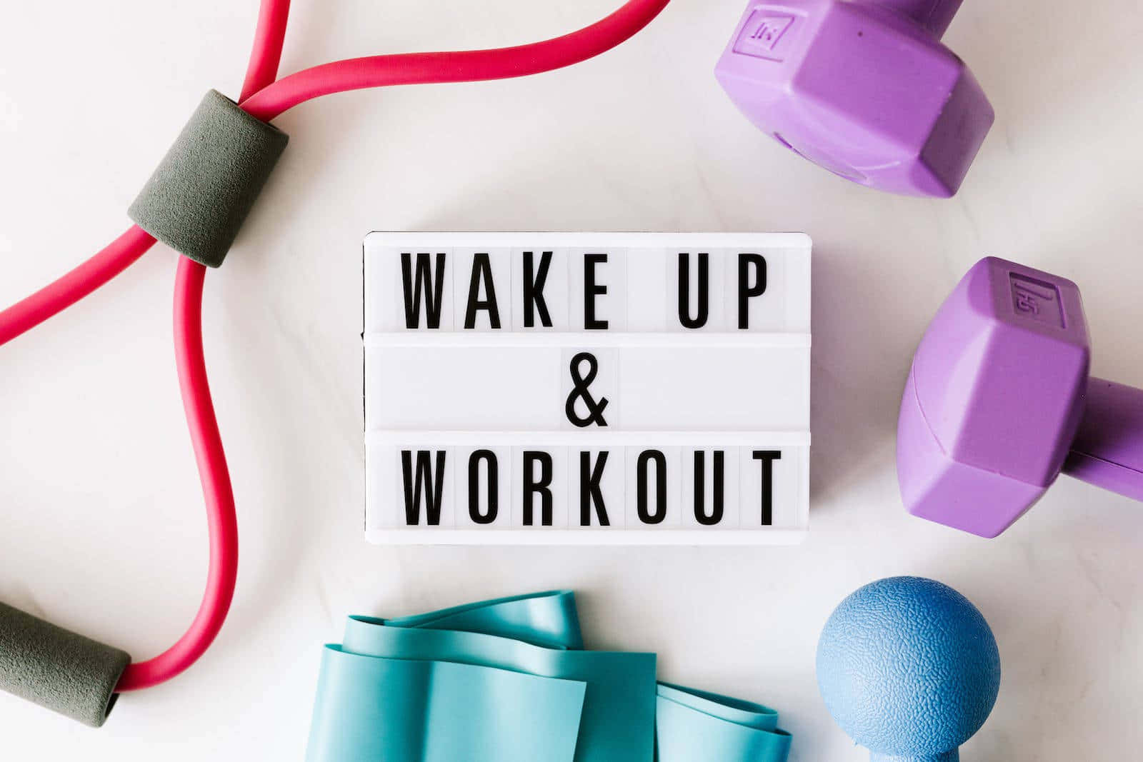 Wake Up Workout Motivation Wallpaper