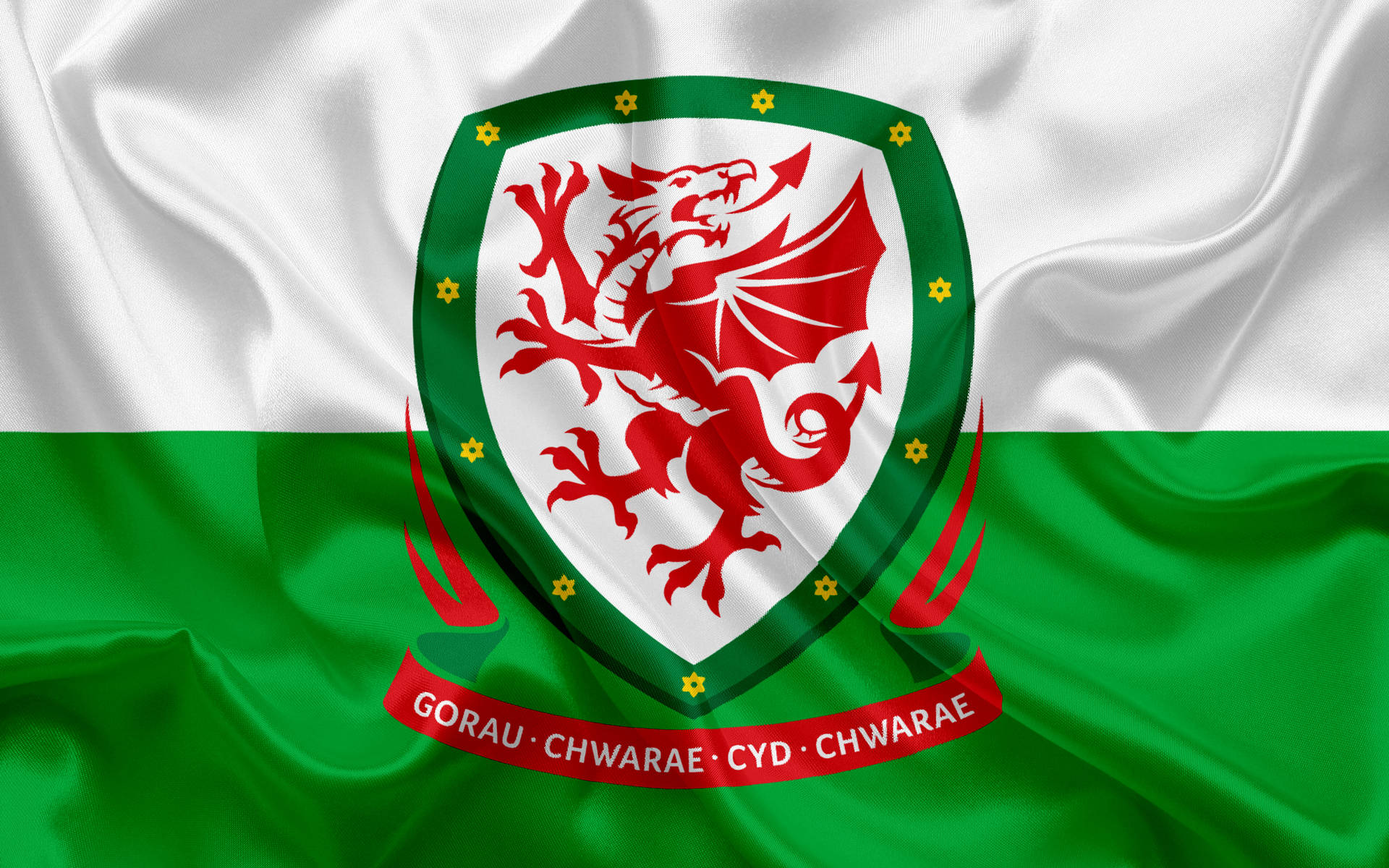 Wales National Football Team Crest Flag Picture