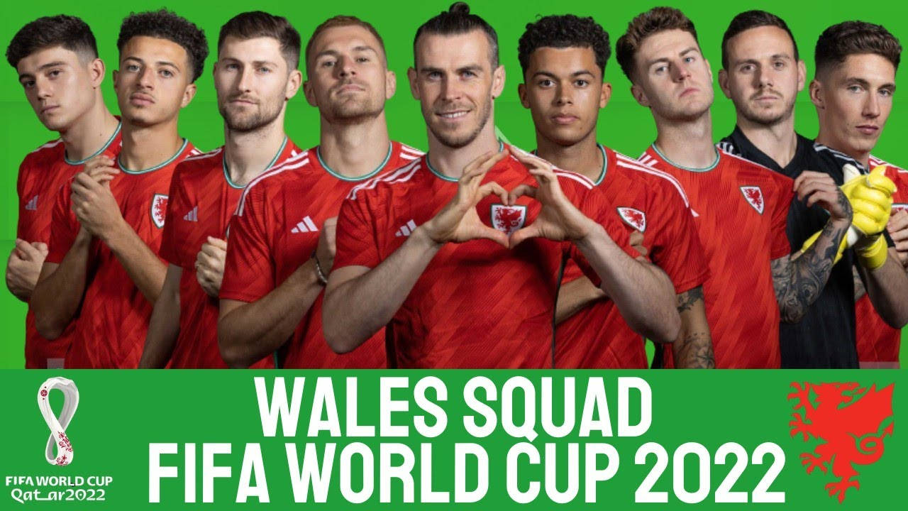 Nazionale Di Calcio Del Galles Coppa Del Mondo Fifa 2022 Sfondo