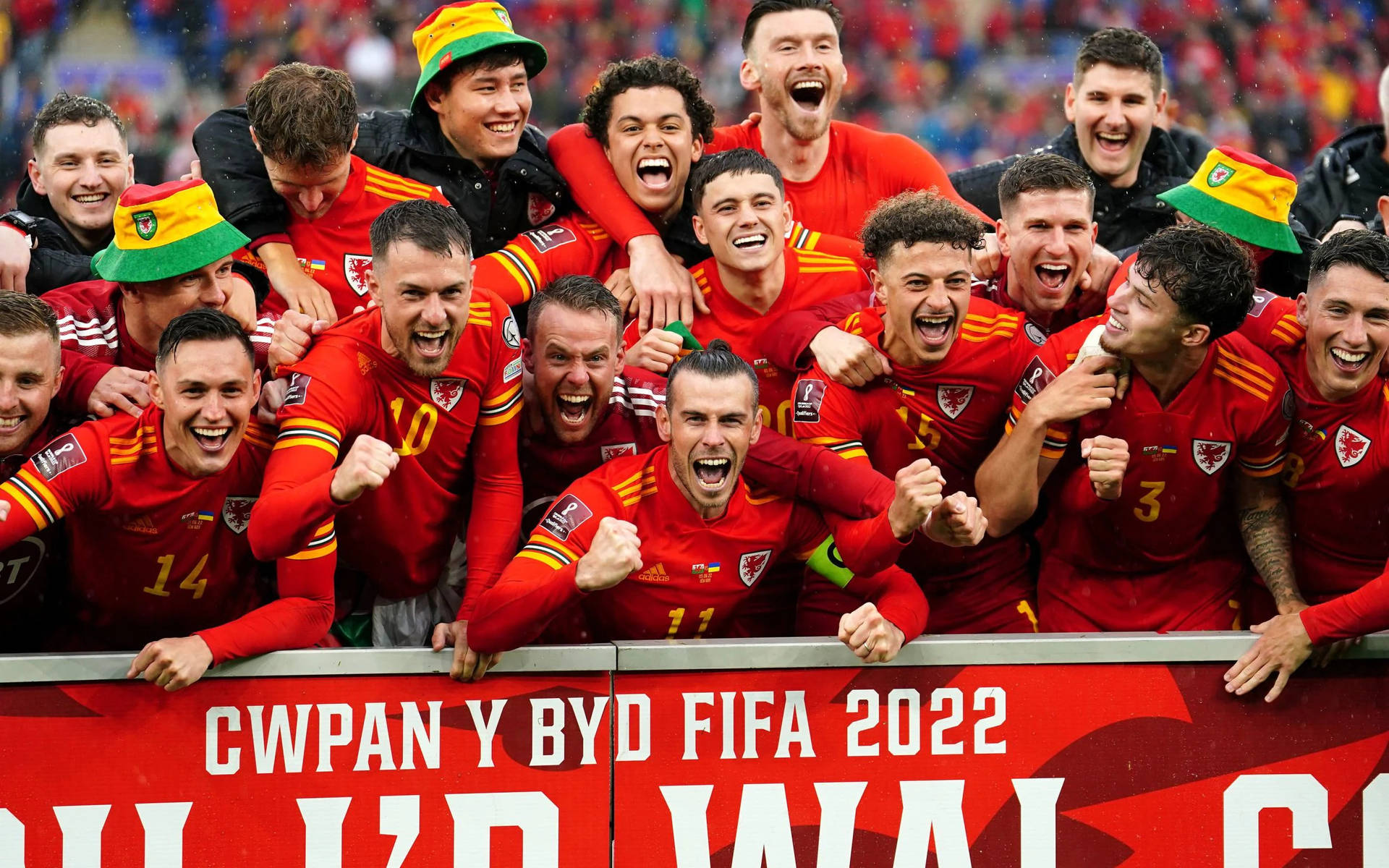 Equipanacional De Futebol Do País De Gales - Qualificador Da Copa Do Mundo. Papel de Parede