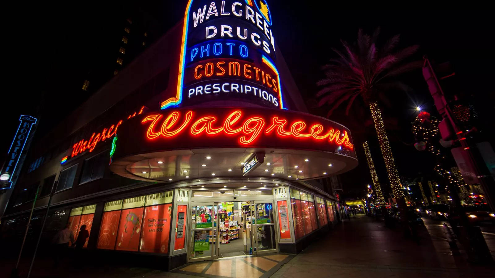 Walgreens LED Red Light Wallpaper
