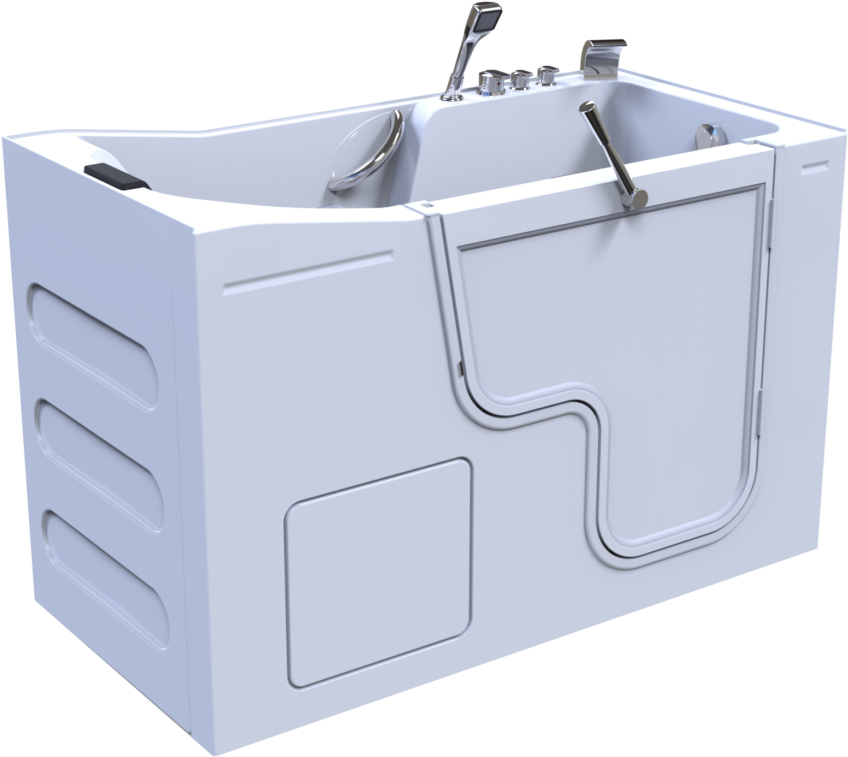 Walk In Bathtub With Door PNG