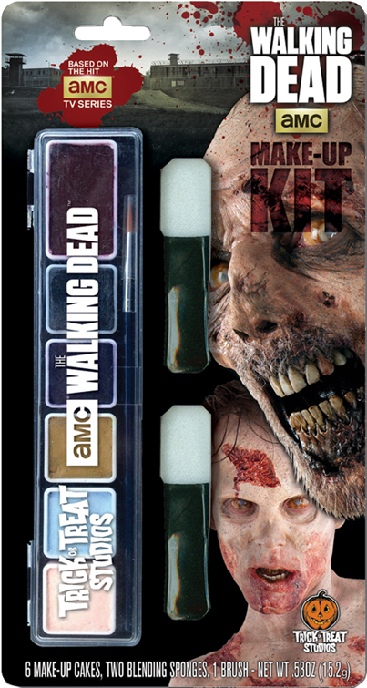 Walking Dead Zombie Makeup Kit PNG
