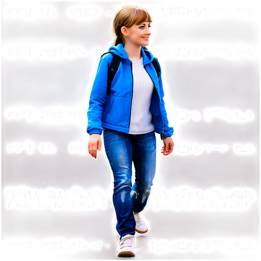 Walking On A Path Png Jbb70 PNG