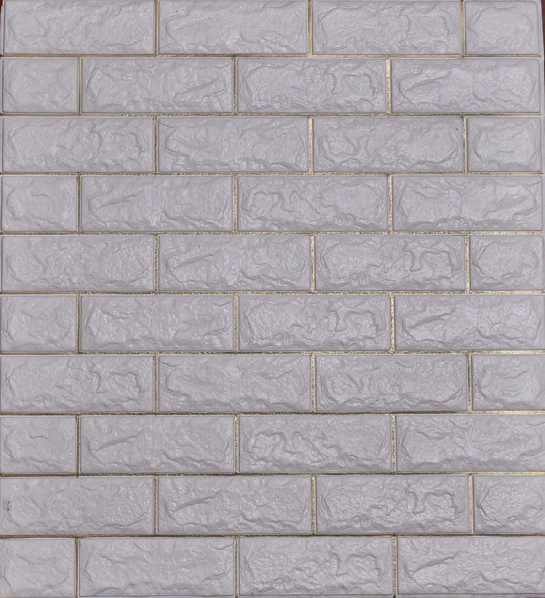 Wall Background Glossy Grey Brick Wall Background