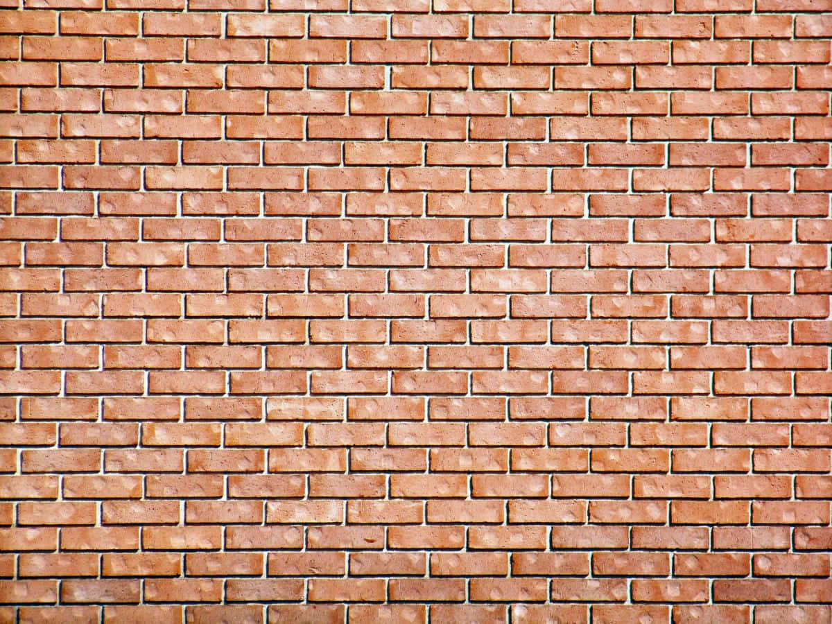 Wall Background Shiny Red Brick Wall Background