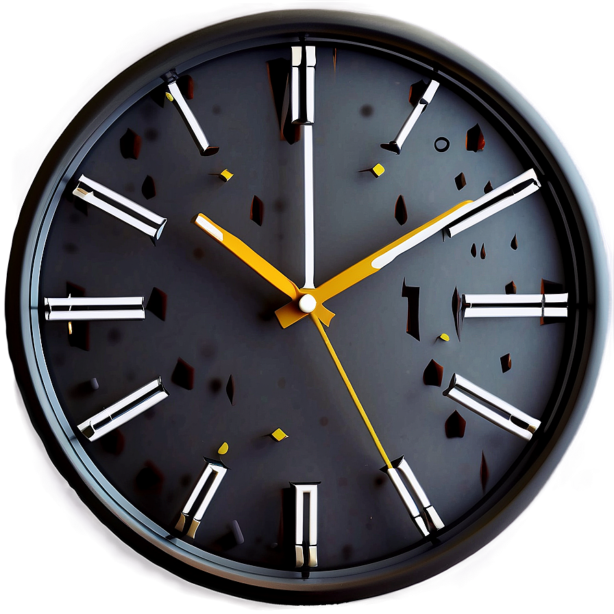 Wall Clock Clipart Png 06262024 PNG
