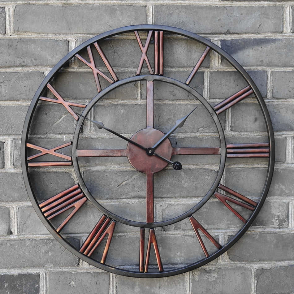 Check the Time with an Eye-Catching Wall Clock
