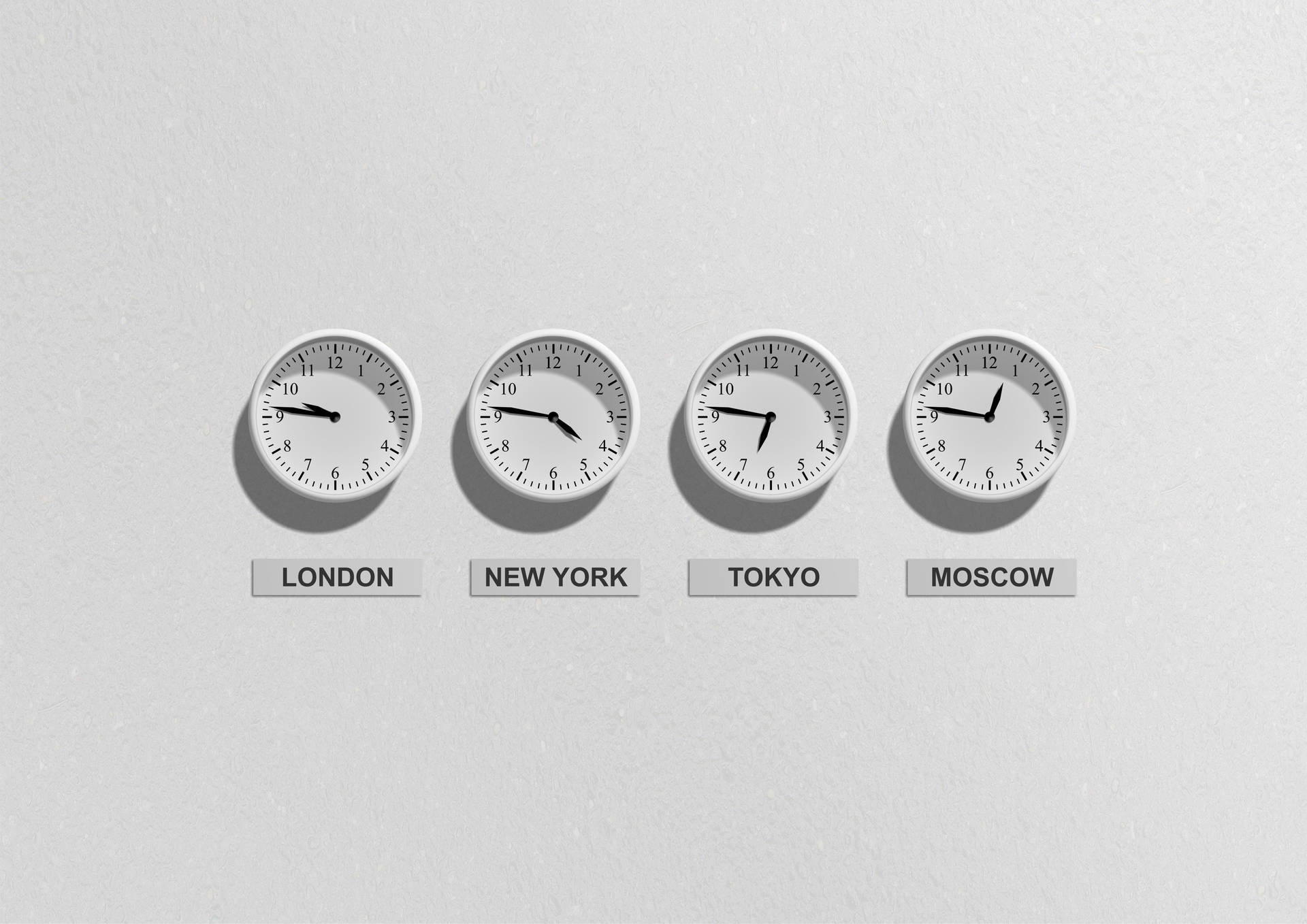 Wall Clocks With White Background