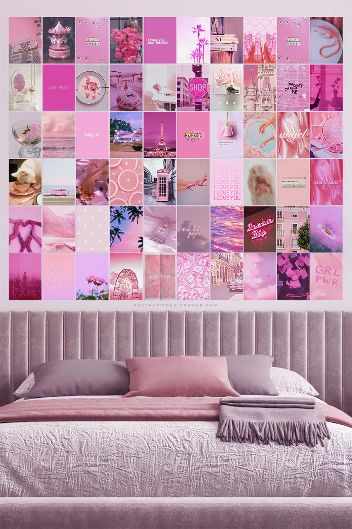 Brighten up any room with this stylish Wall Collage