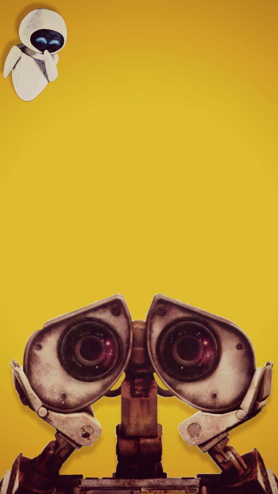 Wall E Iphone Thinking About Eve Wallpaper