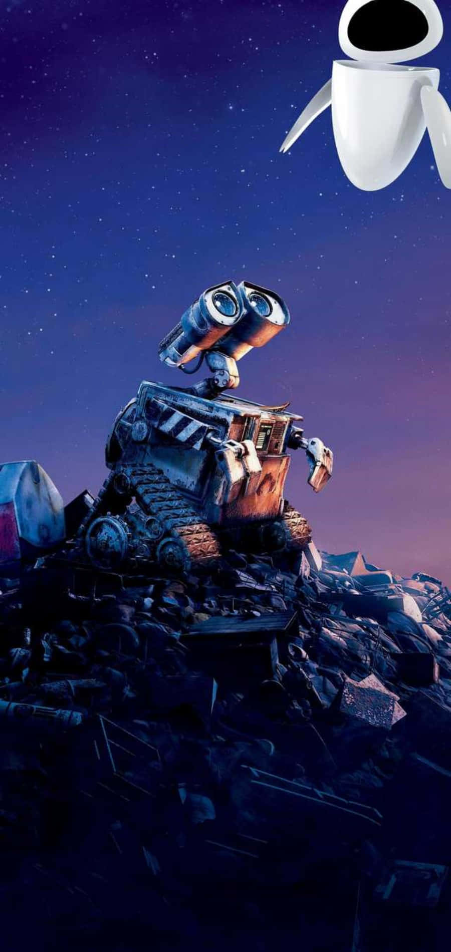 Wall E Iphone Thoughts Wallpaper