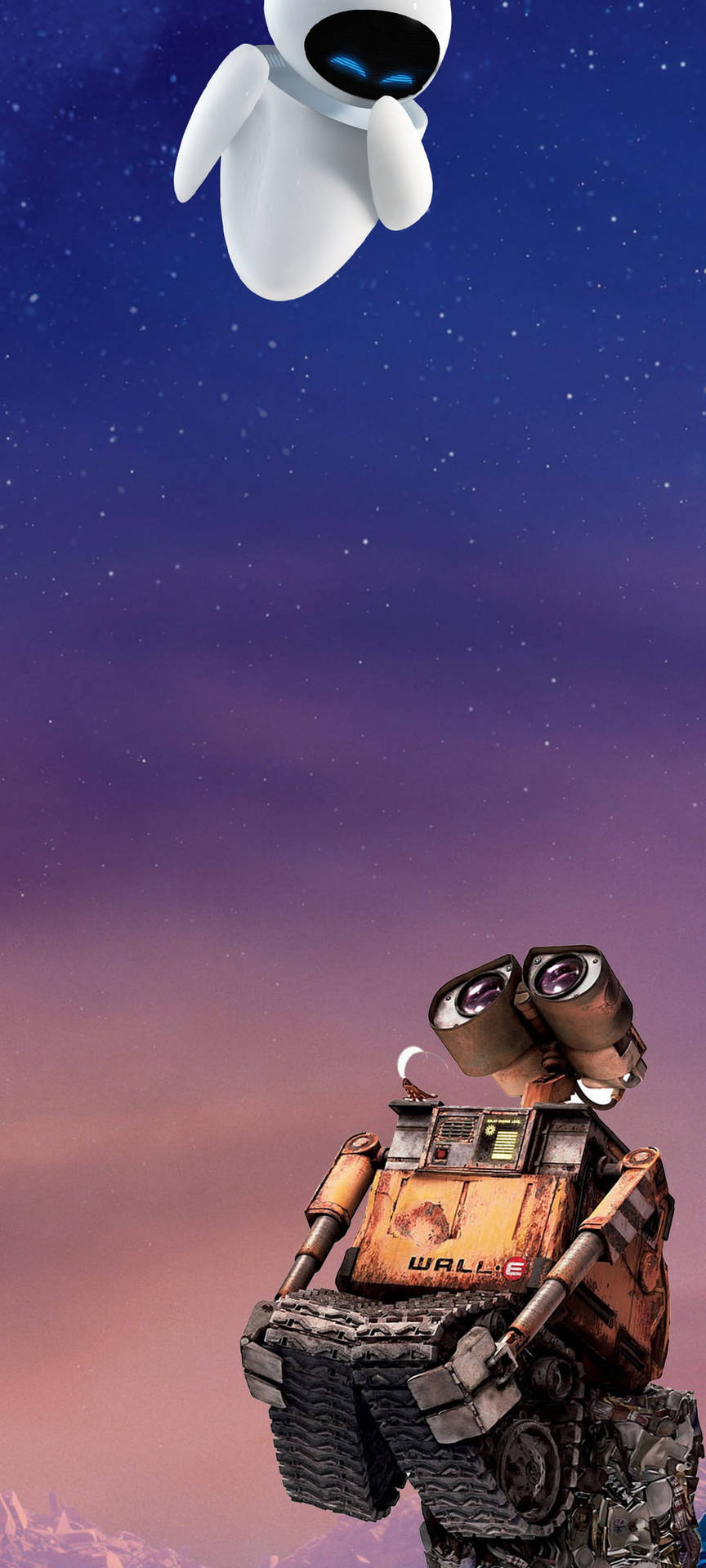 1. WALL-E Redmi Note 9 Hullhul Wallpaper Live Wallpaper