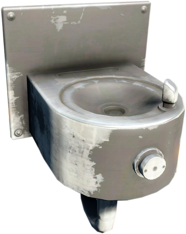 Wall Mounted Drinking Fountain PNG