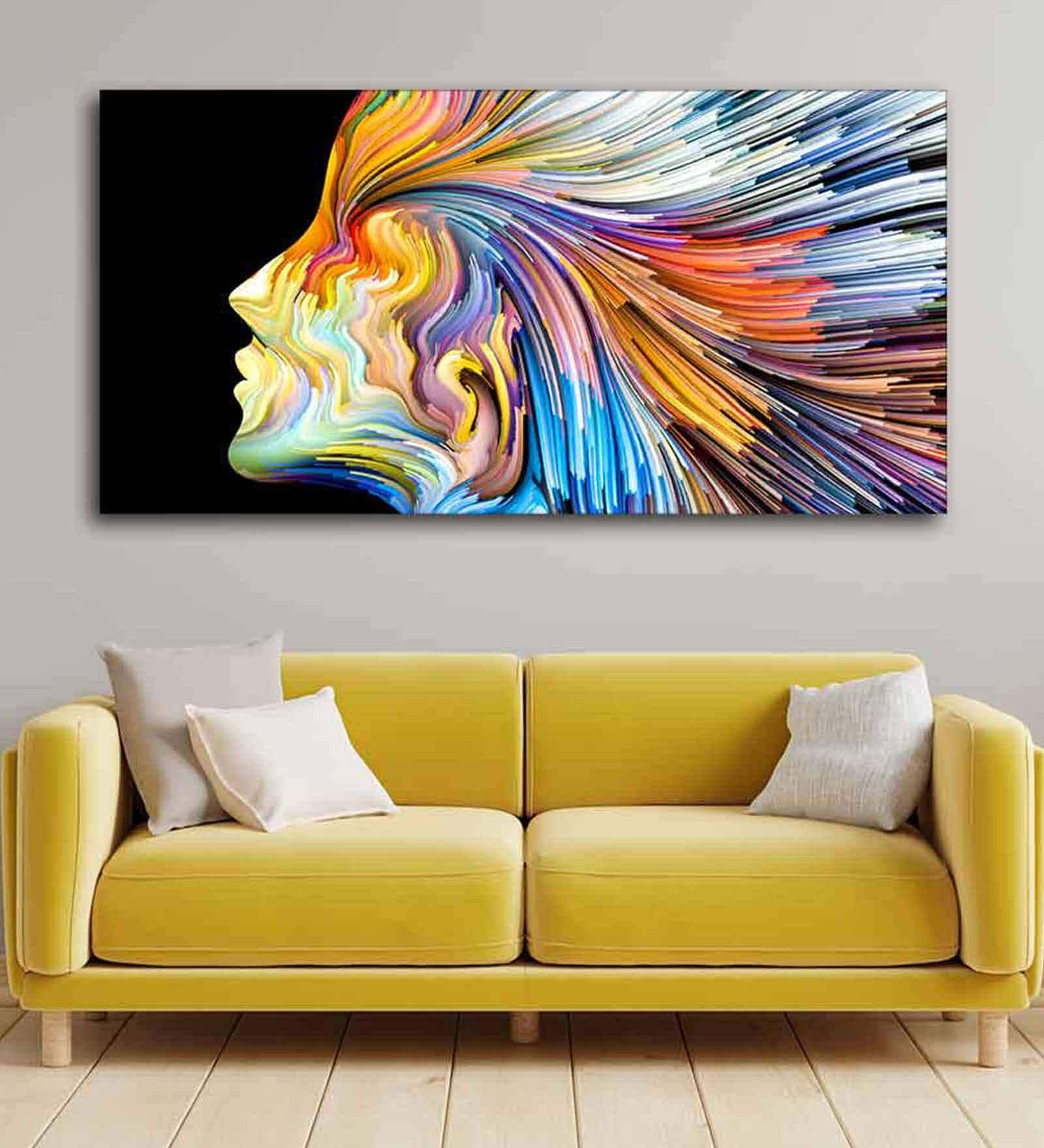 "Bring character and beauty to your home with wall painting art"