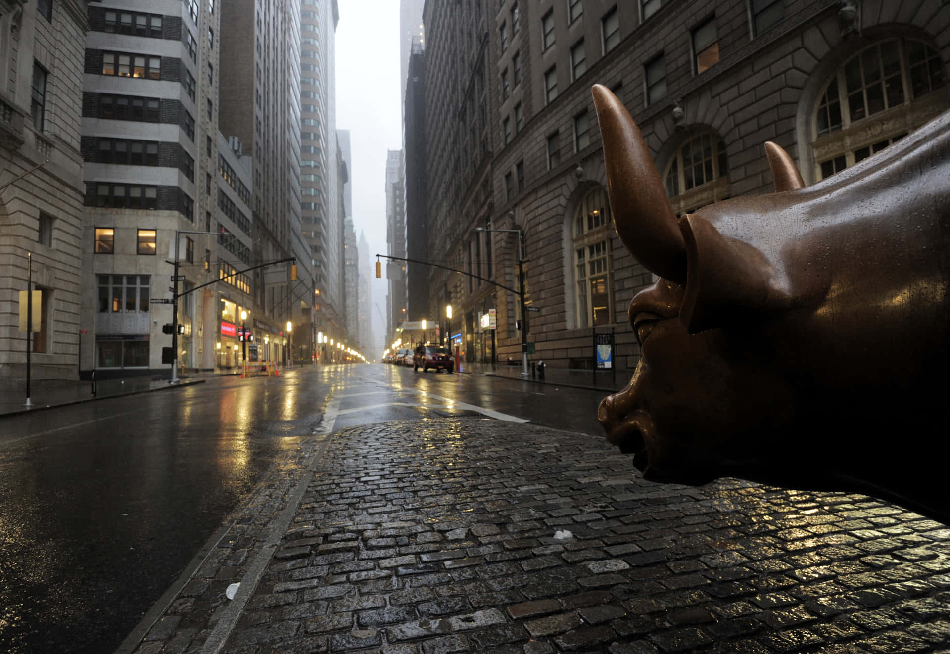 Gør store bevægelser på Wall Street Wallpaper