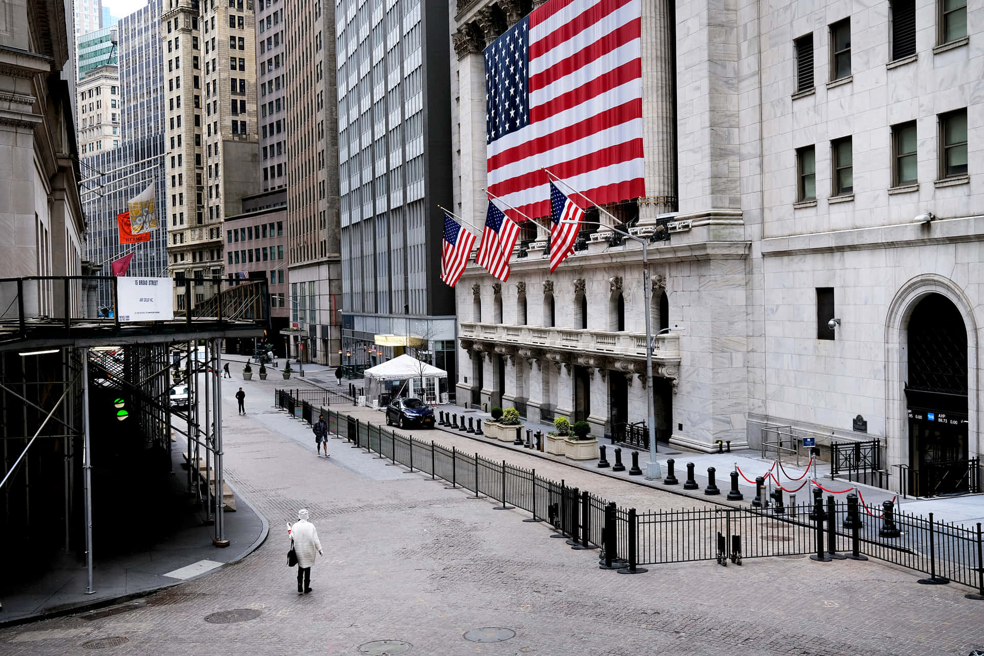 Økonomisk succes på Wall Street Wallpaper
