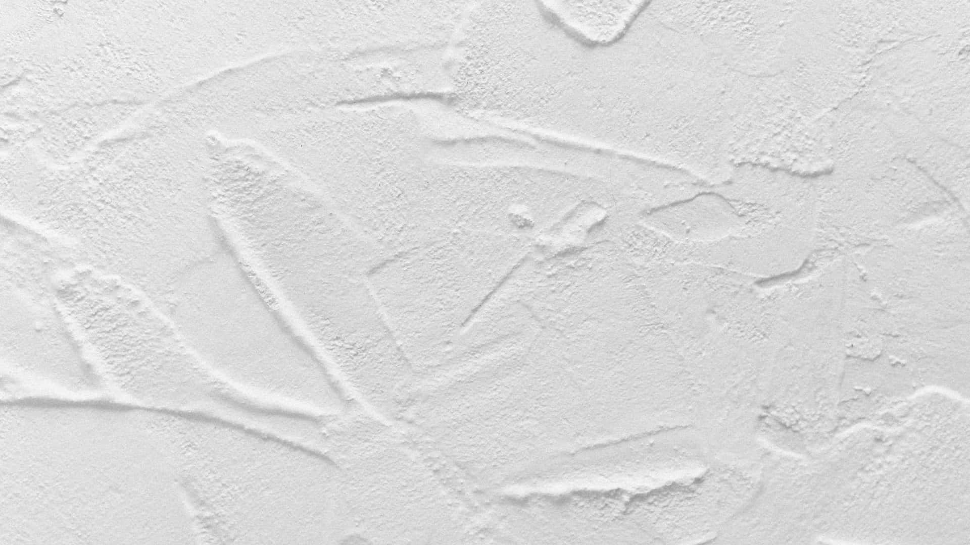 White Paint On A Wall With A White Background