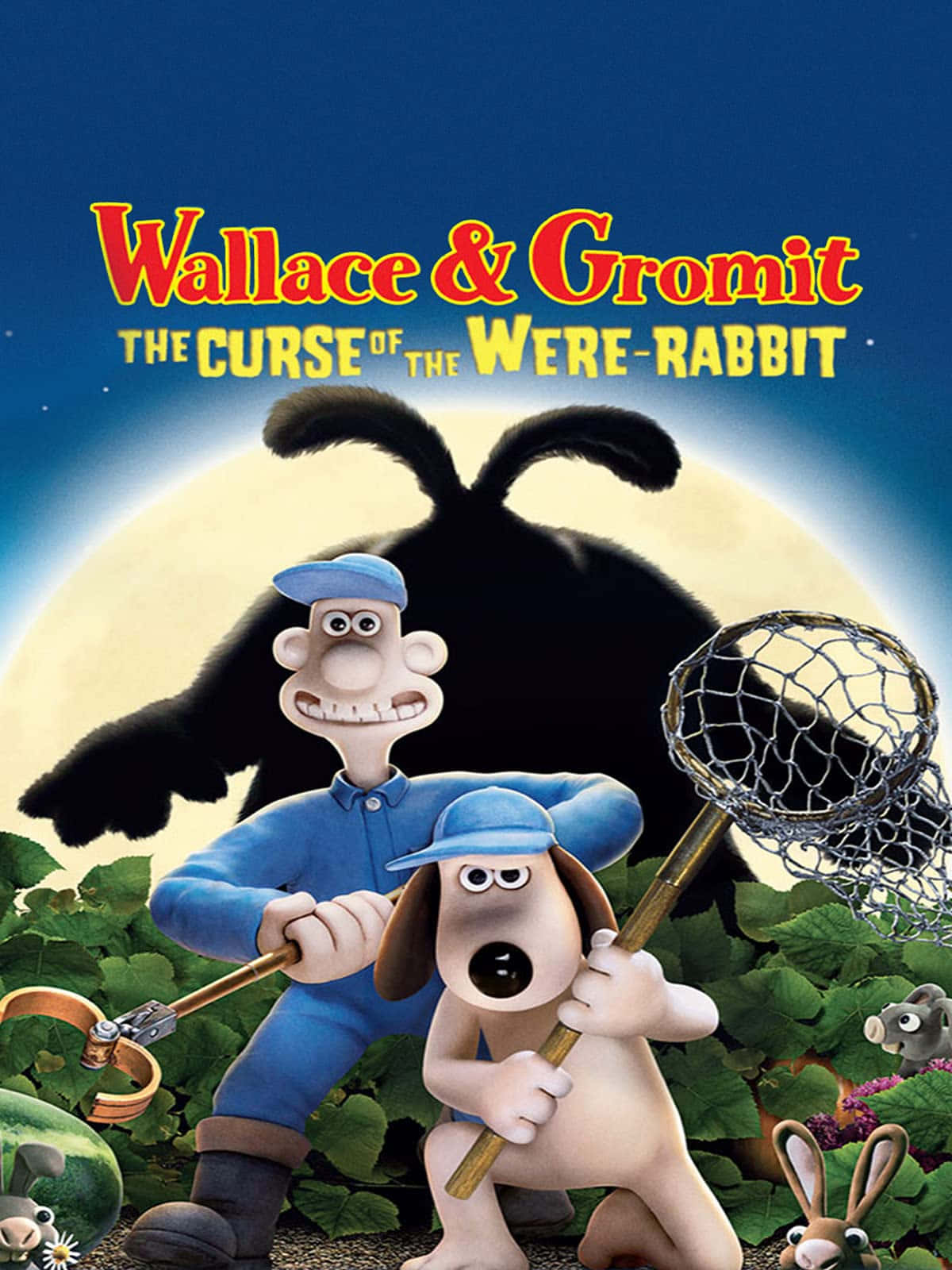 Wallace & Gromit The Curse Of The Were-rabbit Movie Poster Wallpaper