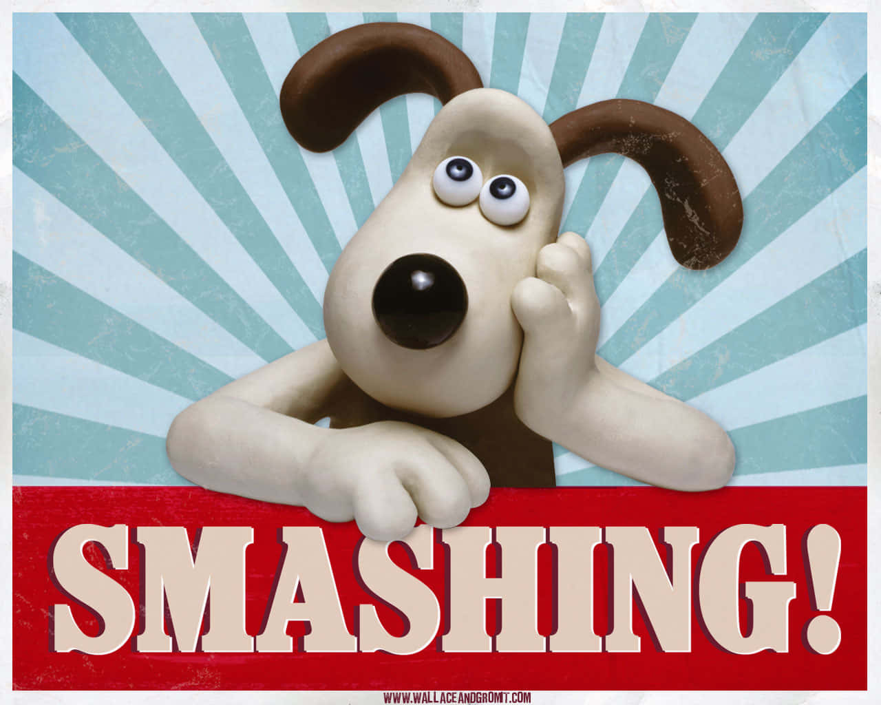 Wallace & Gromit The Curse Of The Were-rabbit Smashing Poster Wallpaper