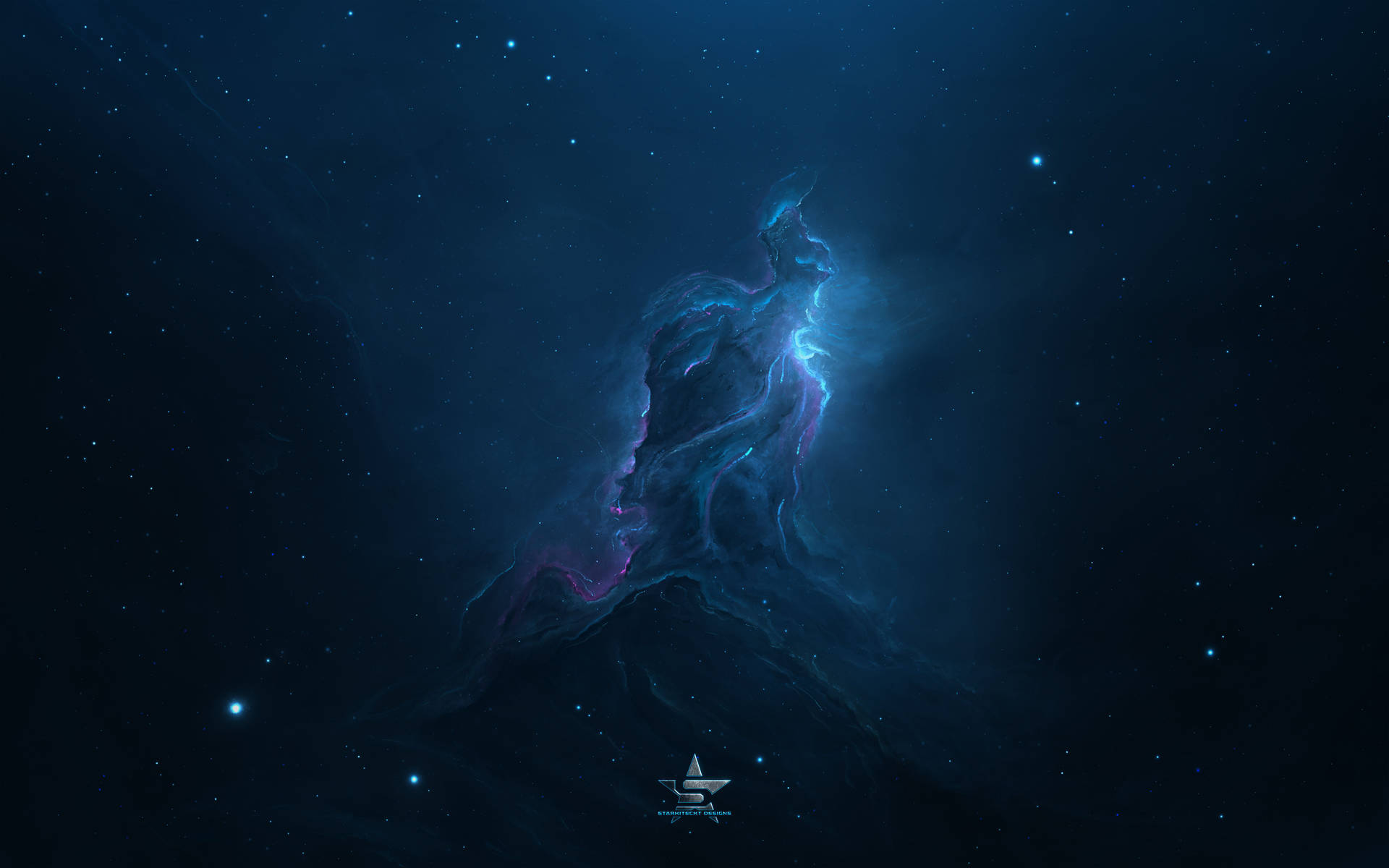 Explore the wonder of the Atlantis Nebula Wallpaper