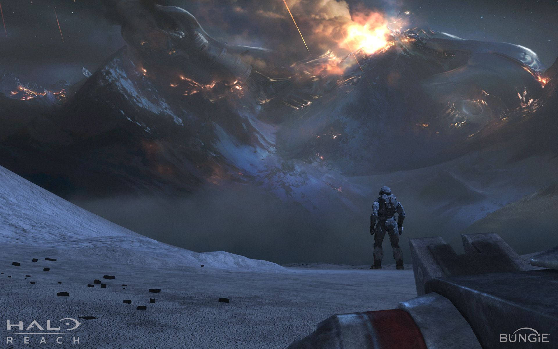 "Welcome to the world of Halo Reach" Wallpaper