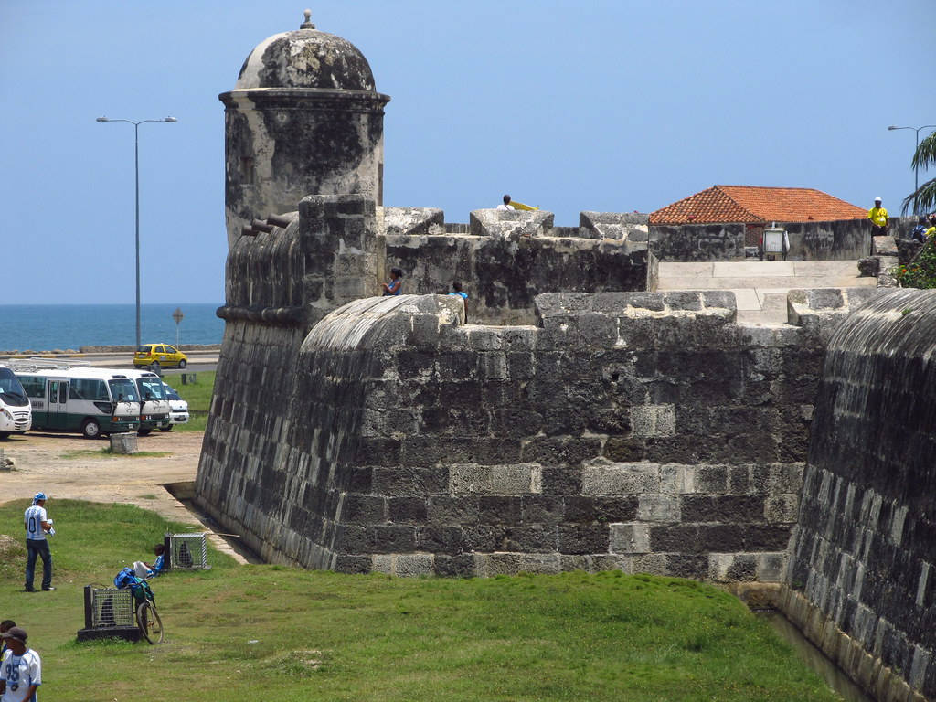 Walls Of Cartagena In Colombia Picture