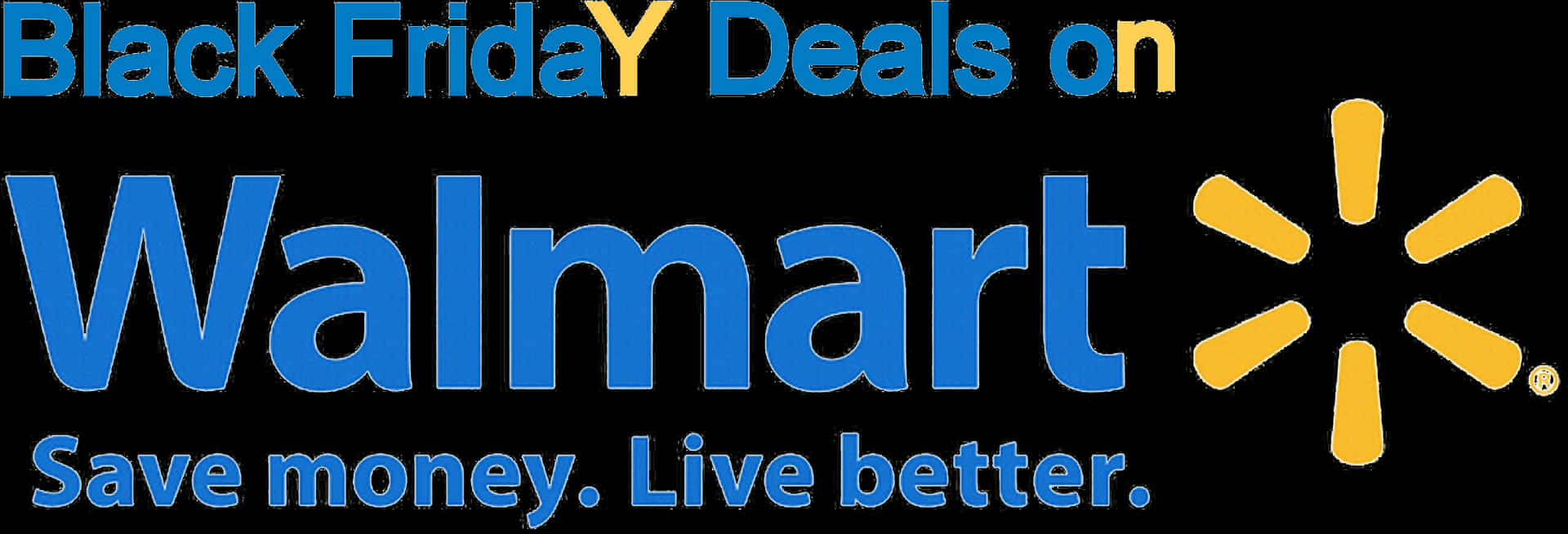 Walmart Black Friday Deals Advertisement PNG