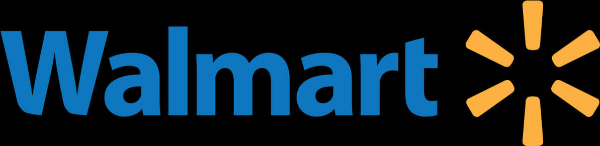 Walmart Logo Blue Background PNG