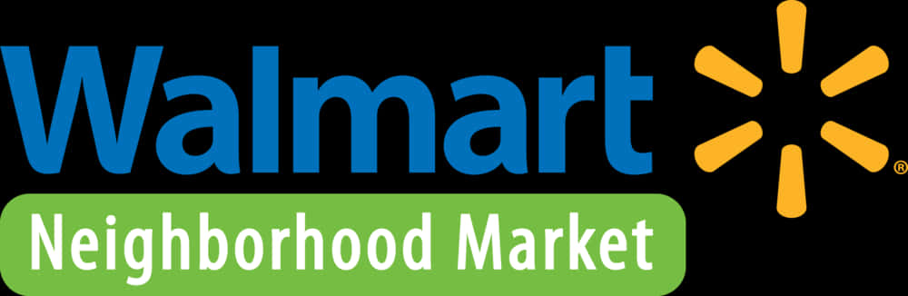 Walmart Neighborhood Market Logo PNG