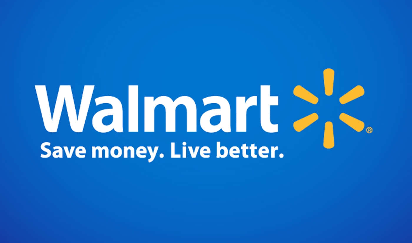 walmart logo with the words save money, save lives better