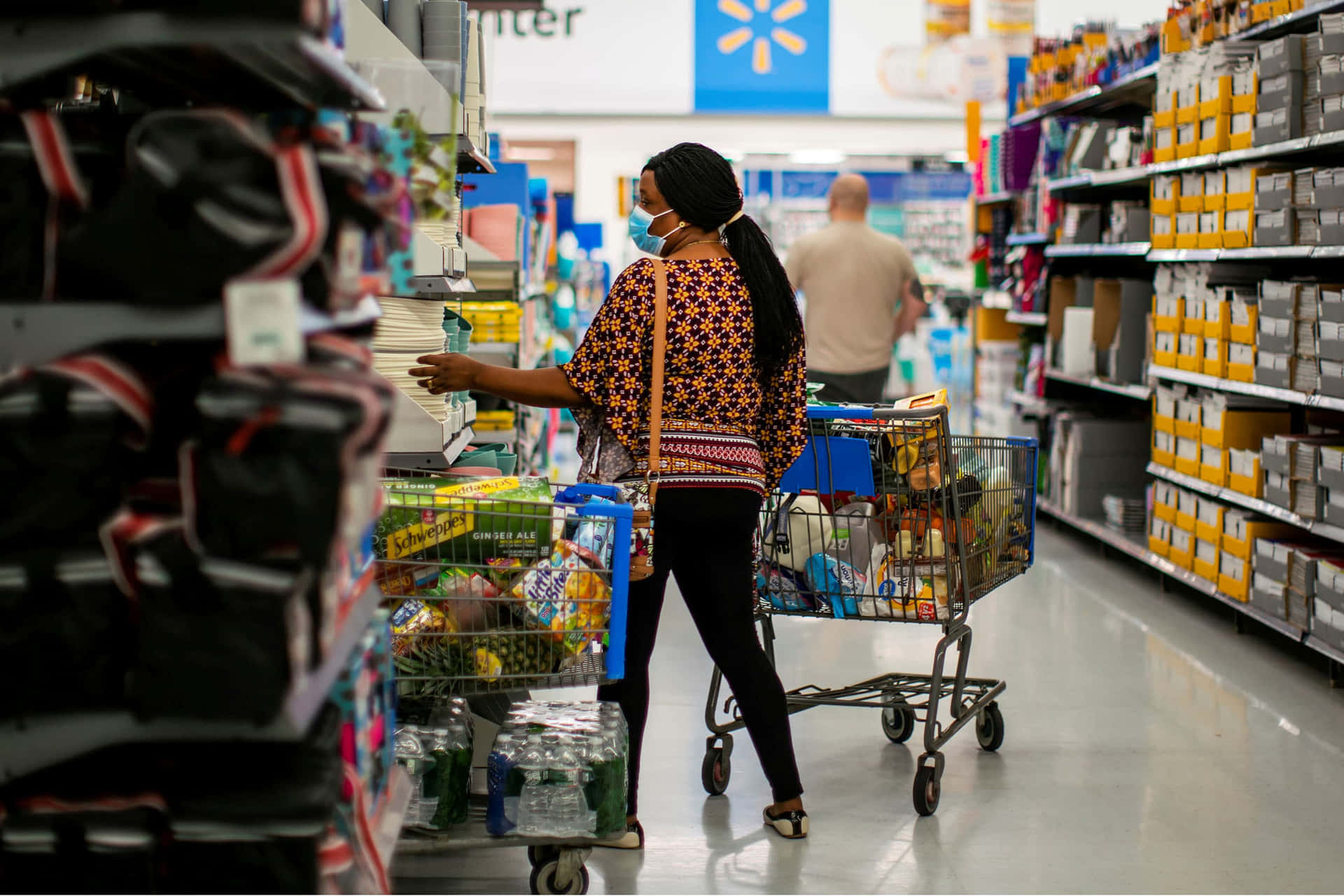 Walmart Shoppers Stock Up on Essentials for the Holidays