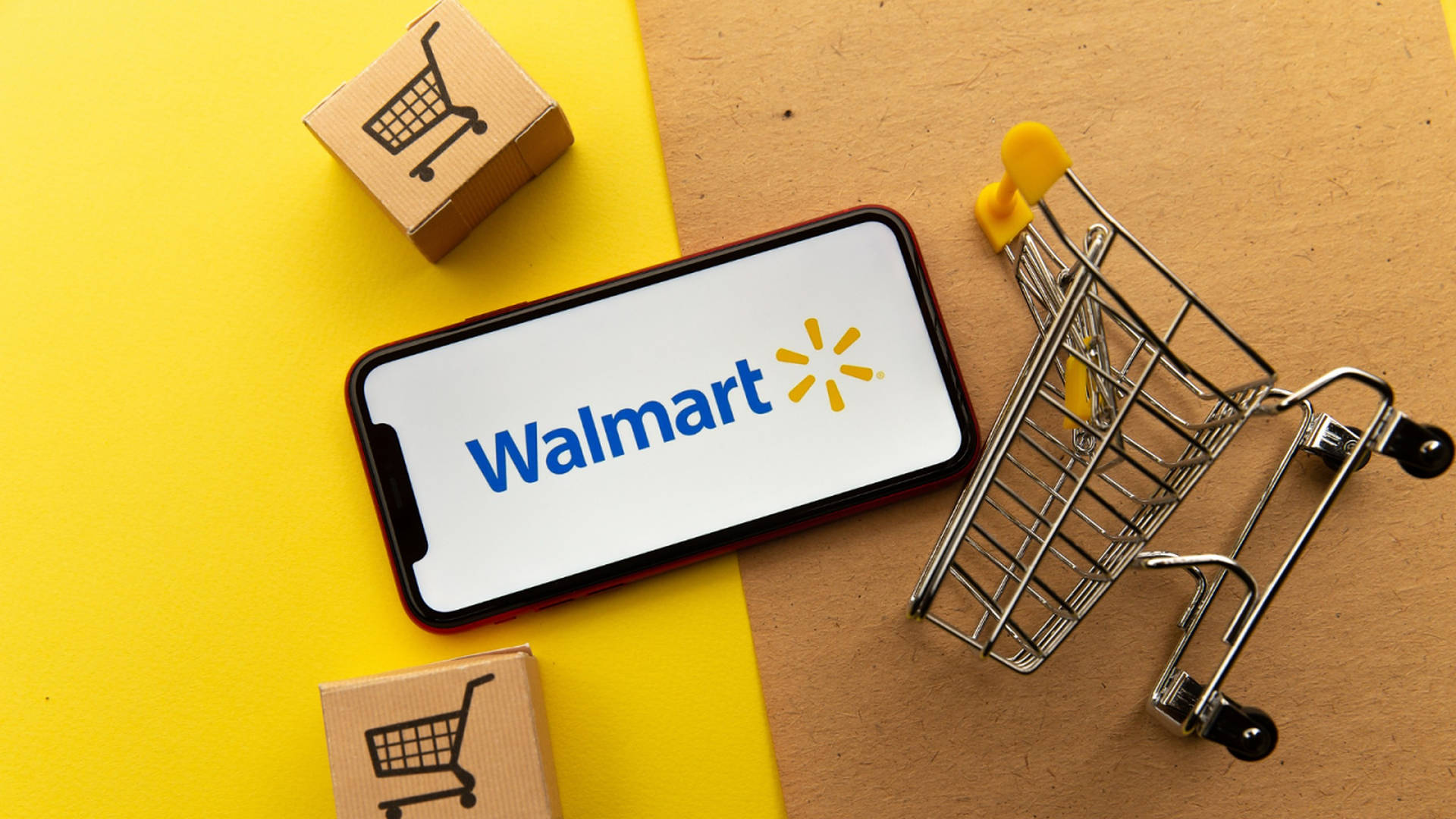 Walmart Shopping Cart Wallpaper