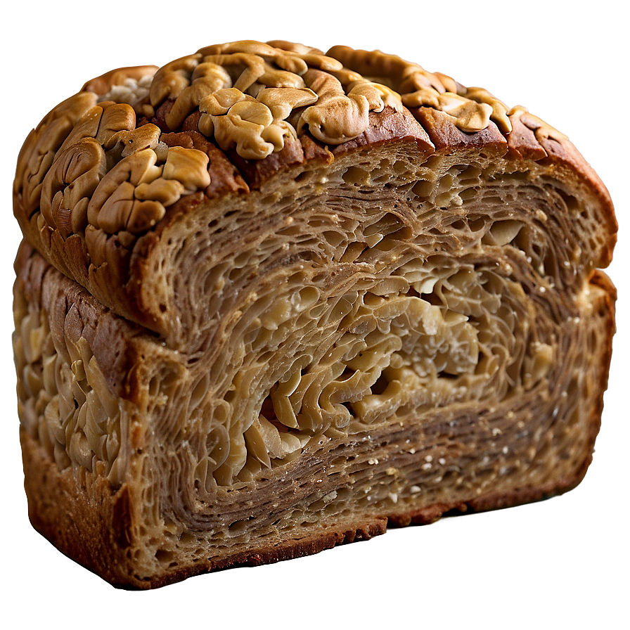 Walnut Bread Slice Png Kii PNG