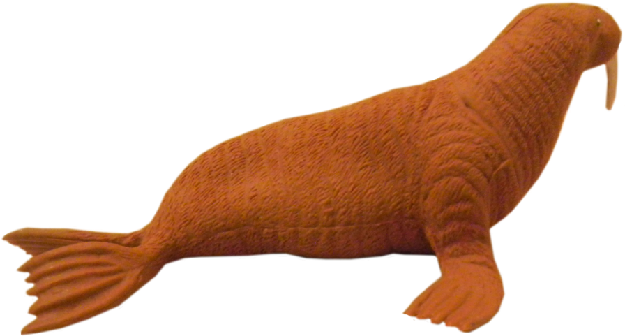 Walrus Figurine Isolated PNG