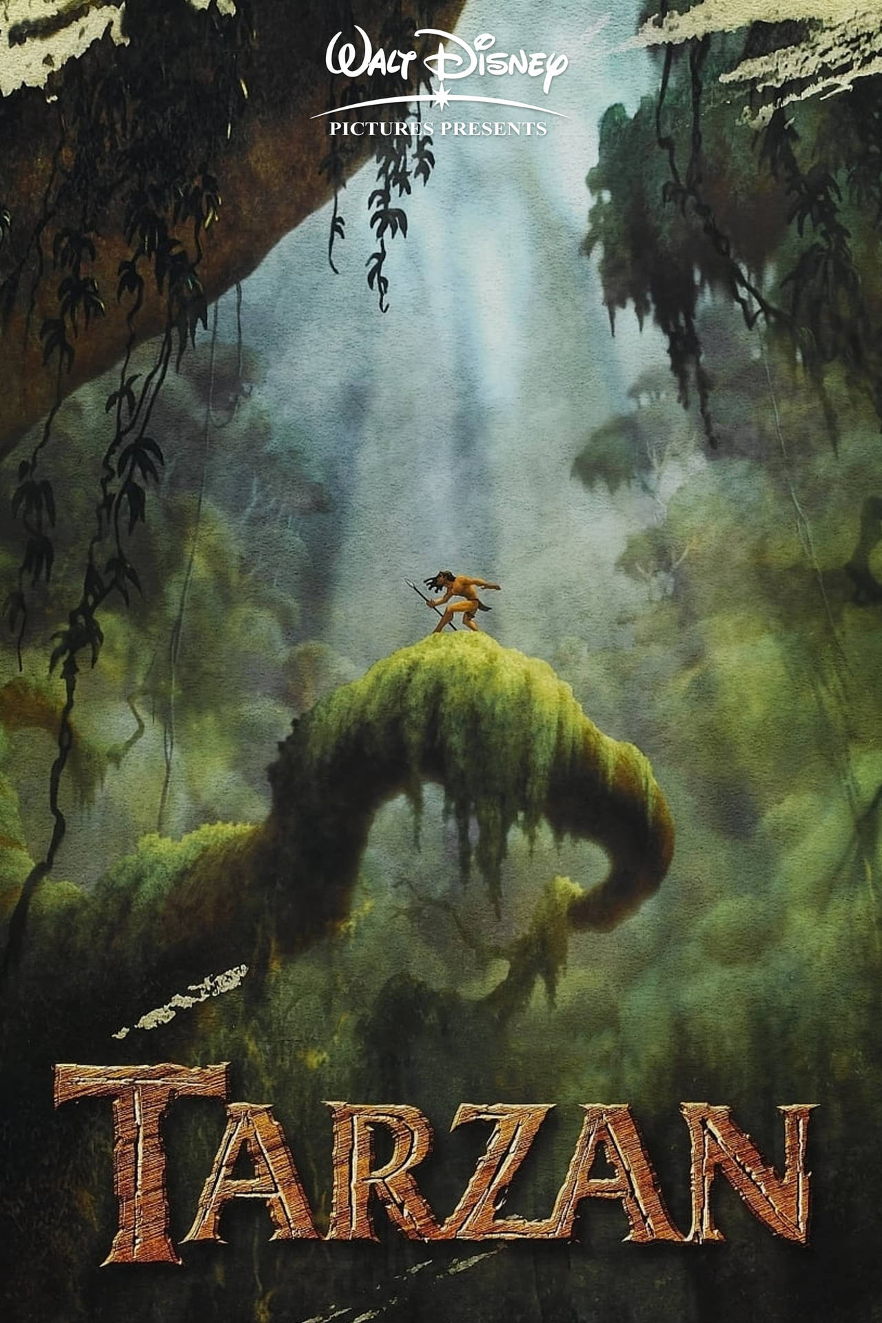 Waltdisneys Animerade Film Tarzan. Wallpaper