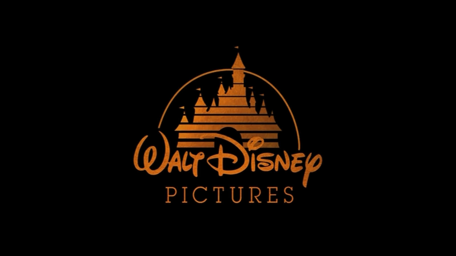 Walt Disney Picture In Gold