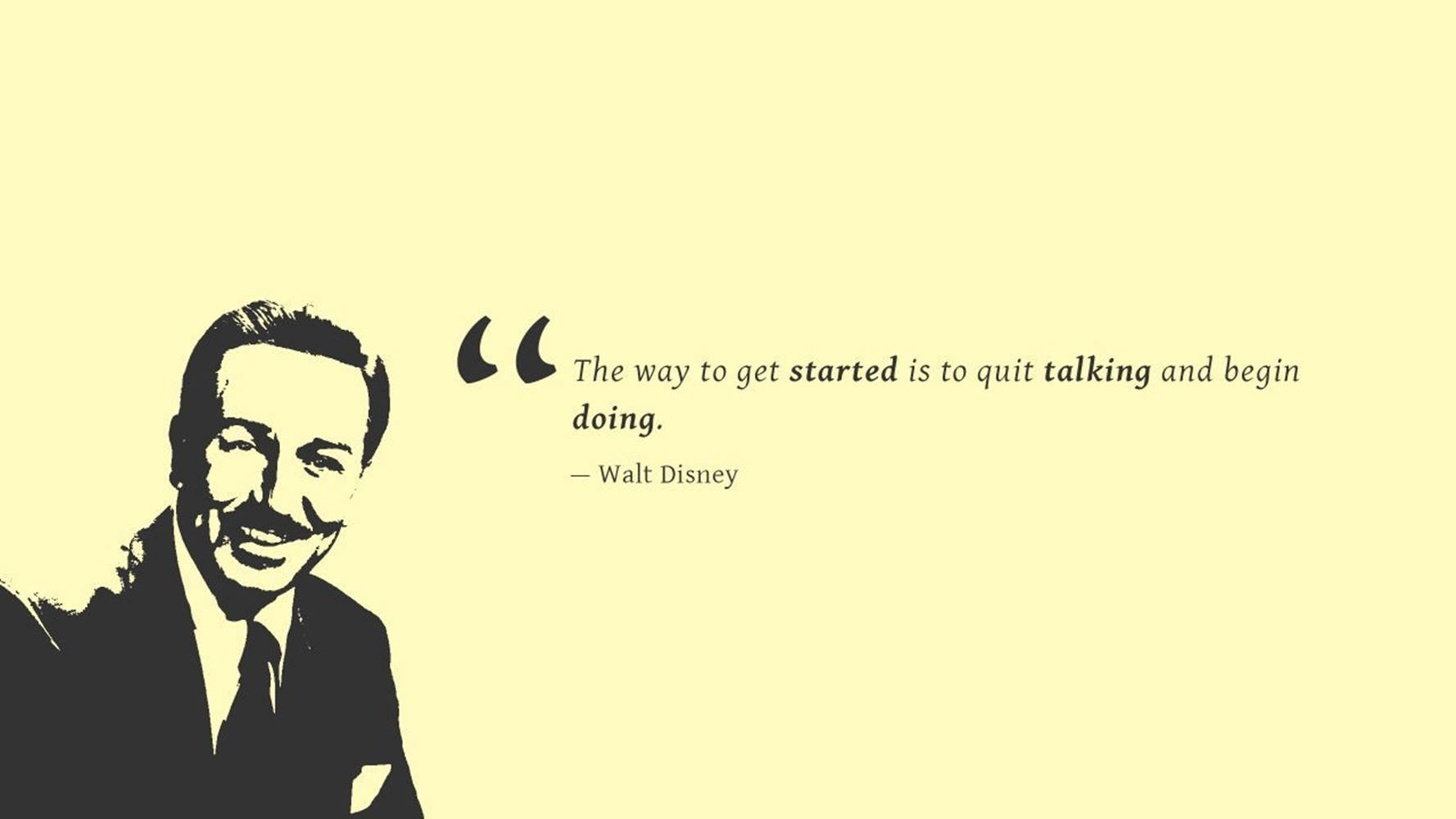 Walt Disney Quote Laptop Background