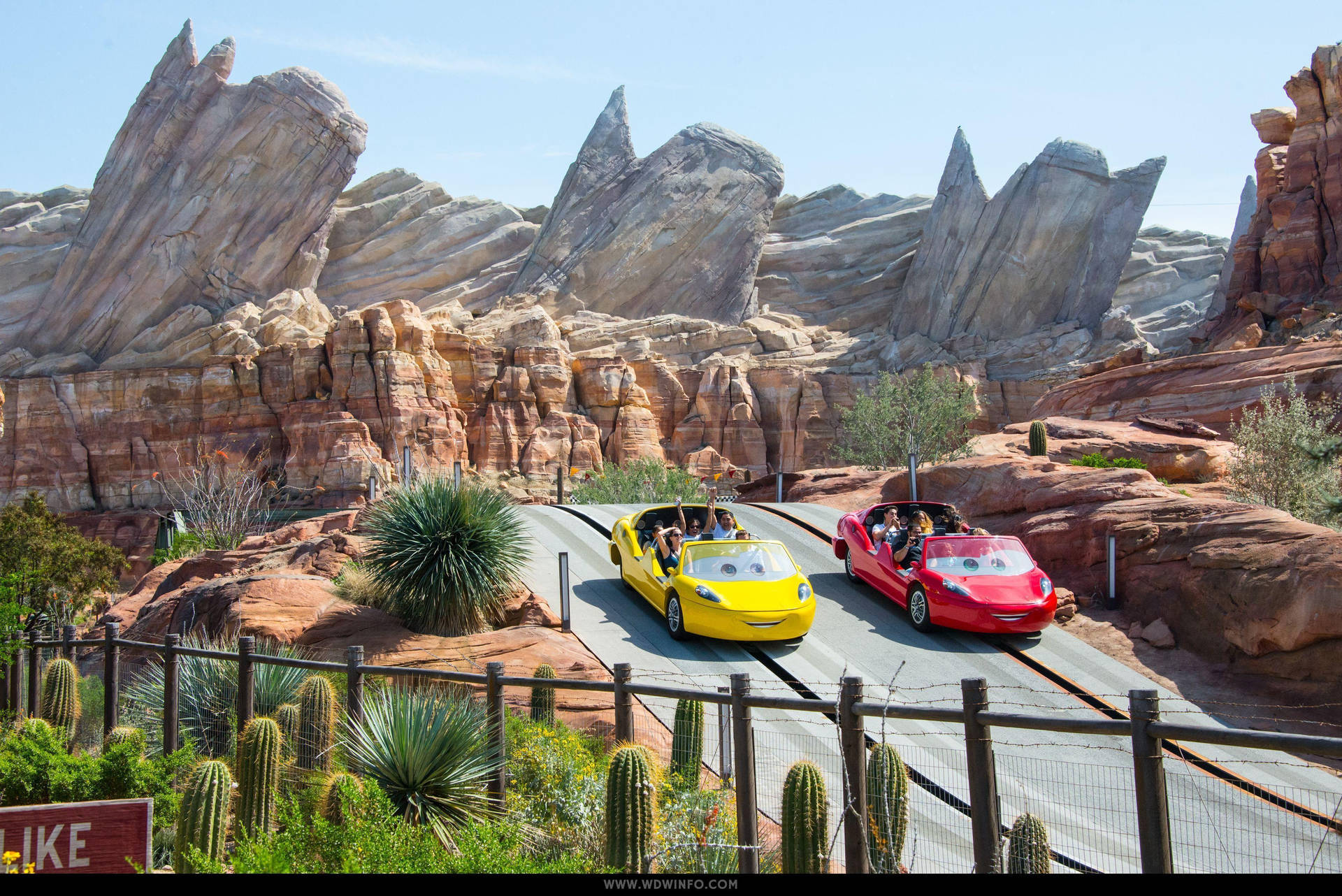 Walt Disney World Cars Ride Wallpaper